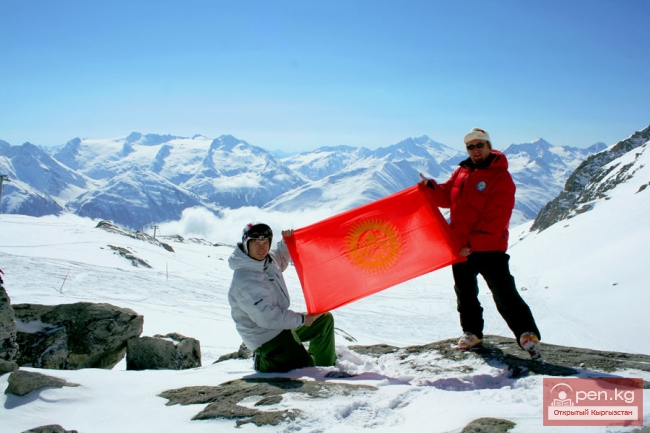 Горы и ледники Кыргызстана