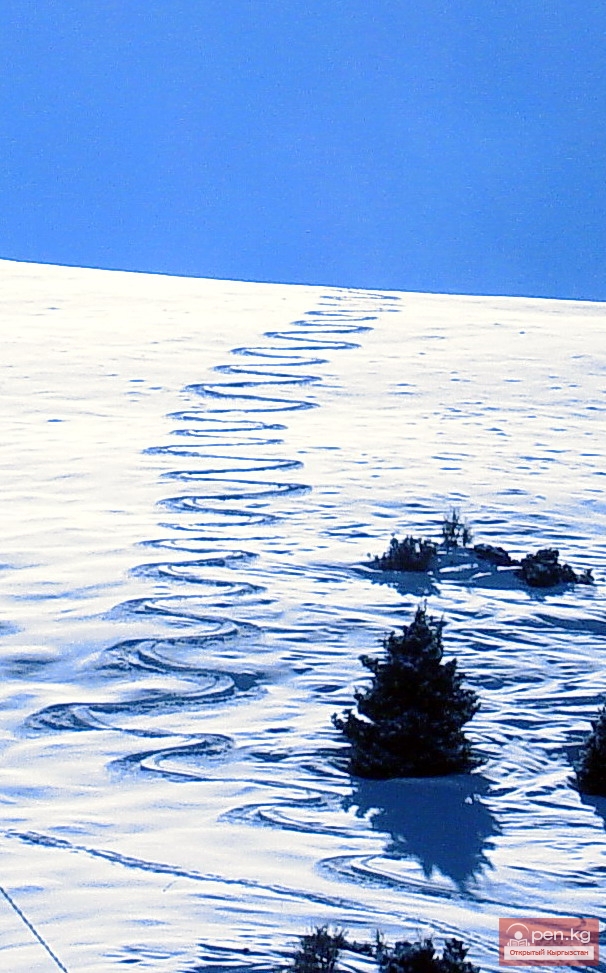 Зима в Кыргызстане