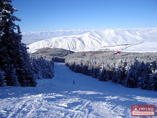 Зима в Кыргызстане