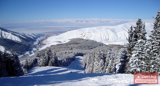 Зима в Кыргызстане