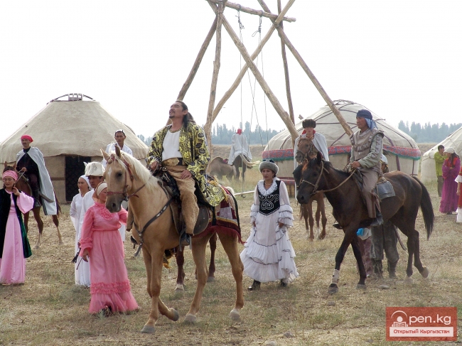 Немного из истории национальных игр кыргызов