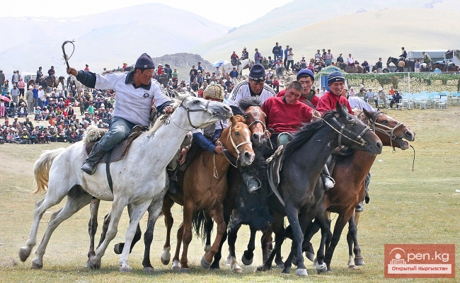 Национальные игры кыргызов Национальные игры кыргызов