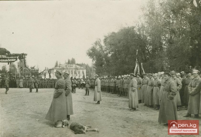 Военные силы кыргызов в советский период
