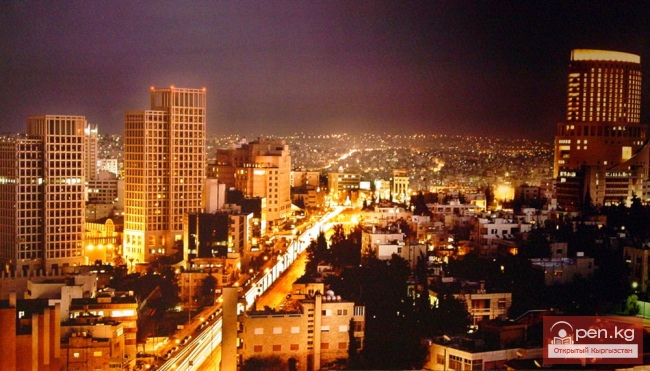 Амман - столица Королевства Иордания