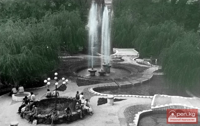 Город Фрунзе 70-80 годов Город Фрунзе 70-80 годов