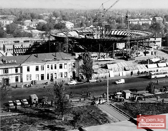 Город Фрунзе 70-80 годов Город Фрунзе 70-80 годов