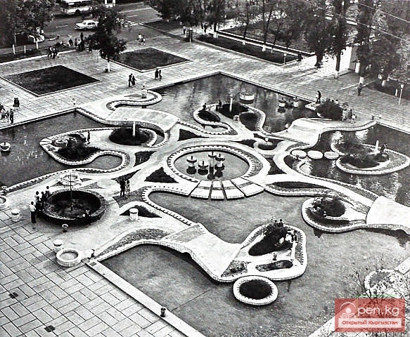 Город Фрунзе 70-80 годов Город Фрунзе 70-80 годов