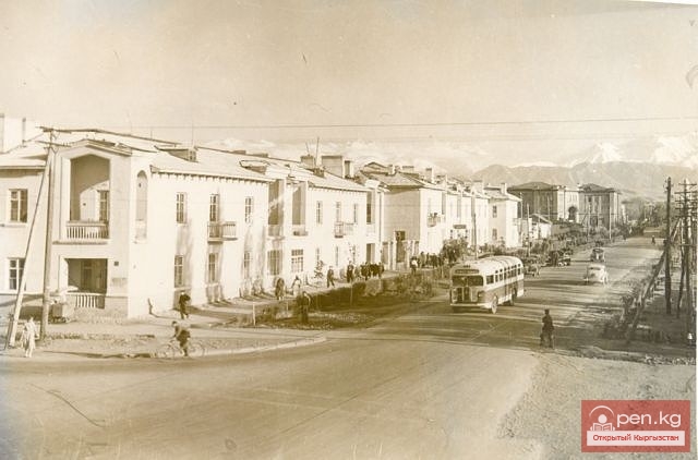 Город Фрунзе 70-80 годов Город Фрунзе 70-80 годов