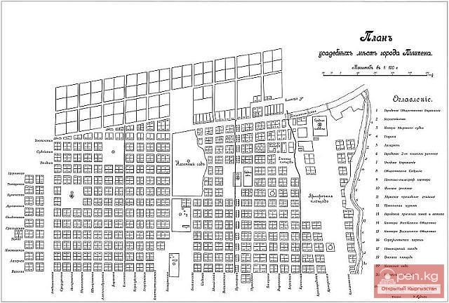 Город Фрунзе 70-80 годов Город Фрунзе 70-80 годов