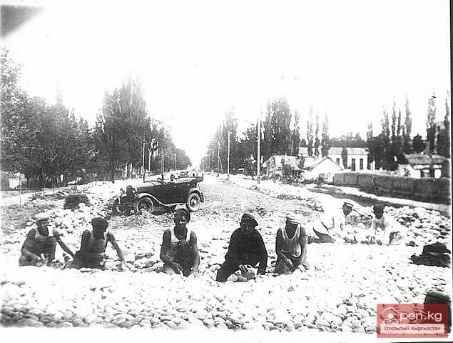 Город Фрунзе 70-80 годов Город Фрунзе 70-80 годов