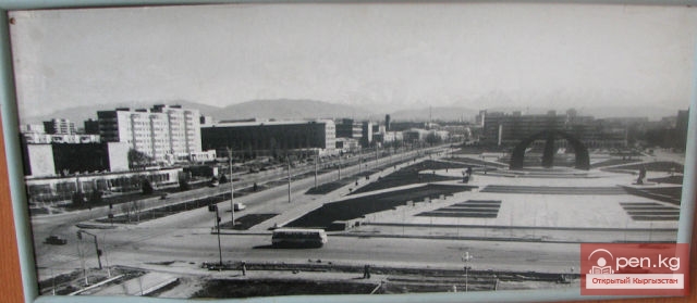 Город Фрунзе 70-80 годов Город Фрунзе 70-80 годов