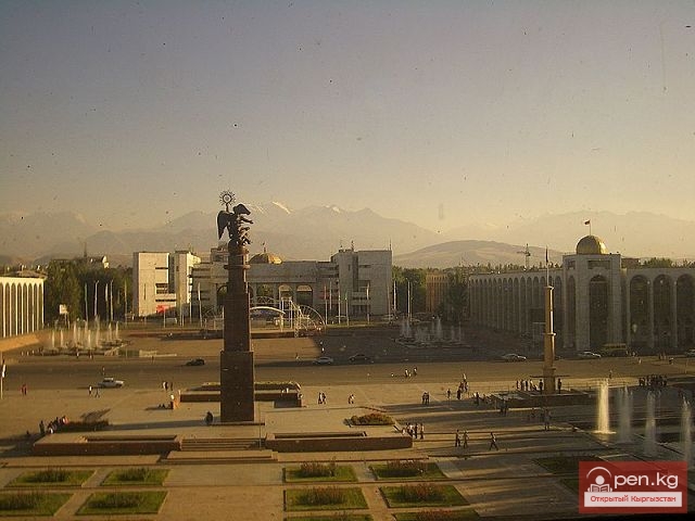 Город Фрунзе 70-80 годов Город Фрунзе 70-80 годов