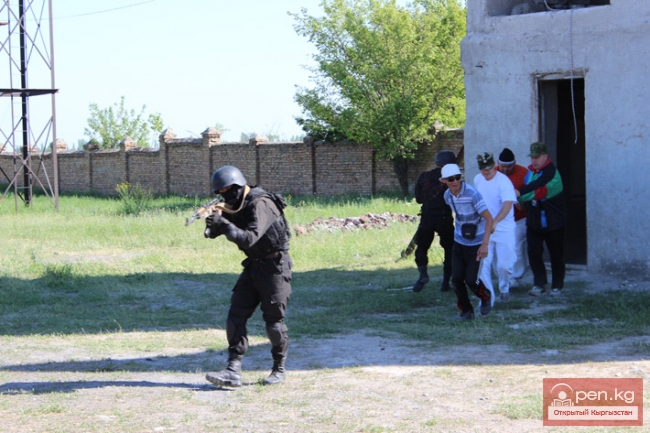 Совместные учения США и Кыргызстана