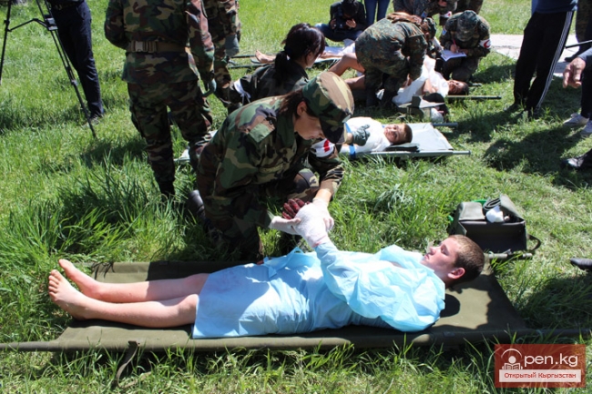 Совместные учения США и Кыргызстана