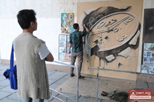 В Бишкеке прошла акция "Ночь в музее-2014"