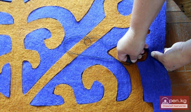 Фестиваль войлочных изделий "Кыргыз шырдагы".