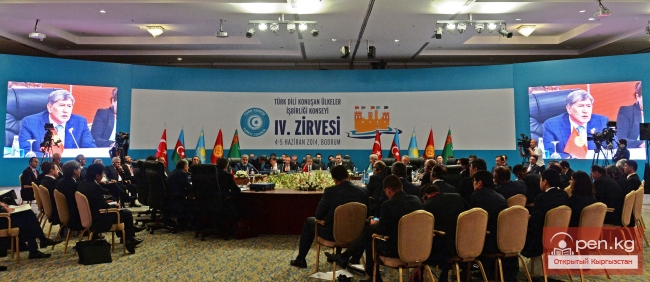 Выступление А.Атамбаева на саммите Совета сотрудничества тюркоязычных государств.