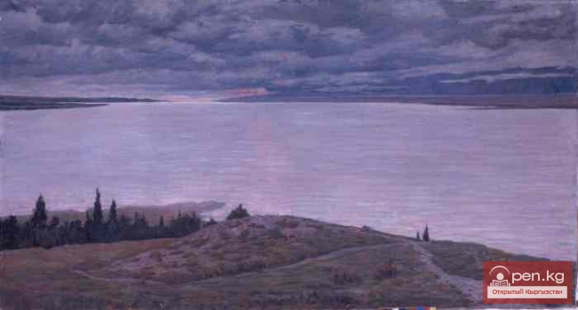 Академизм в творчестве киргизских живописцев