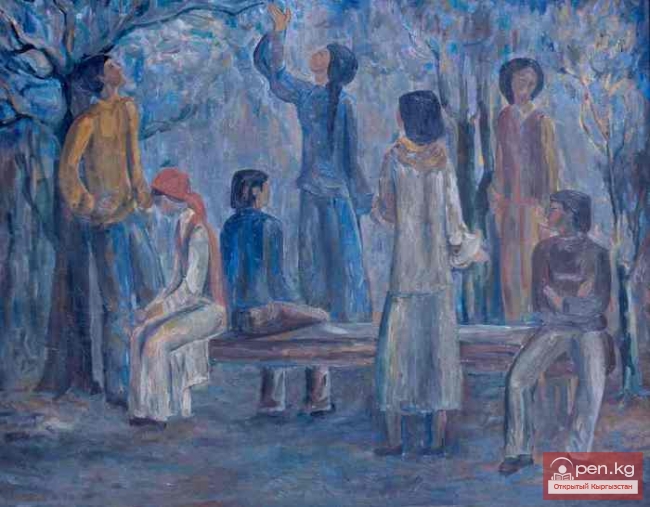 Монументалист, живописец Сабитжан Бакашев