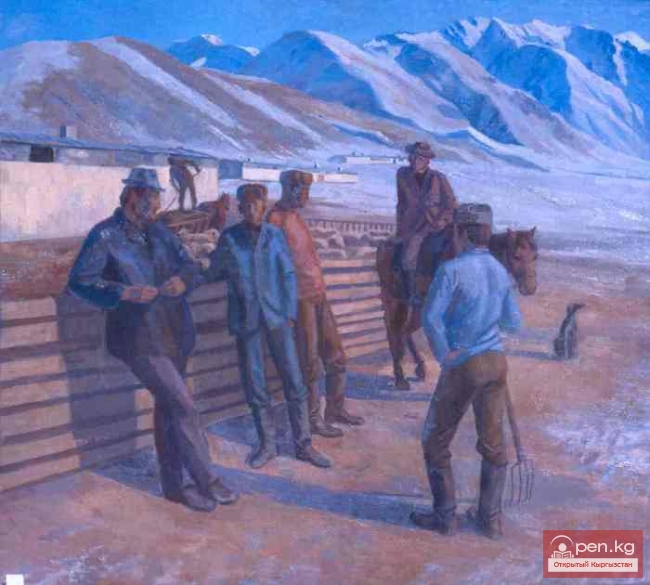 Мастера мольберта Киргизской ССР