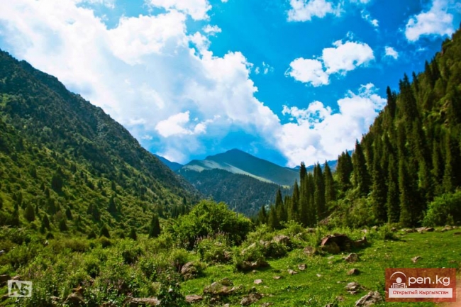 Кегеты и озеро Кёл-Тор