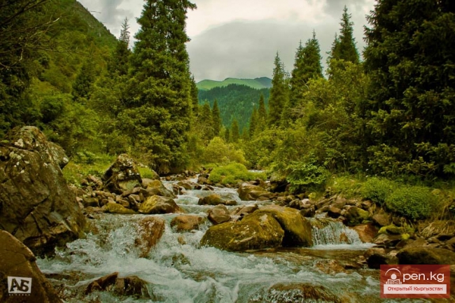 Кегеты и озеро Кёл-Тор