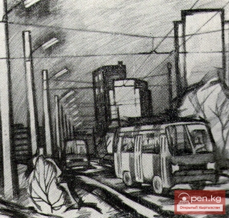 Натурный и композиционный рисунок — предмет пристального внимания Р. Нуделя