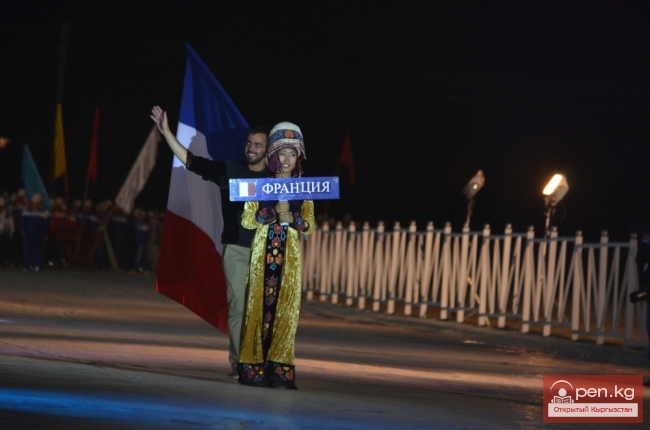 Церемония открытия первых Всемирных игр кочевников (Фото)