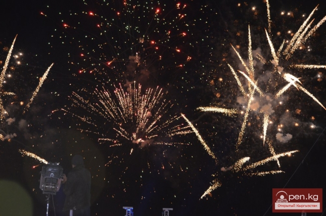 Церемония открытия первых Всемирных игр кочевников (Фото)