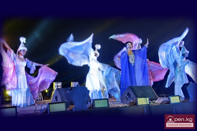 В Чолпон-Ате прошла церемония закрытия Всемирных игр кочевников