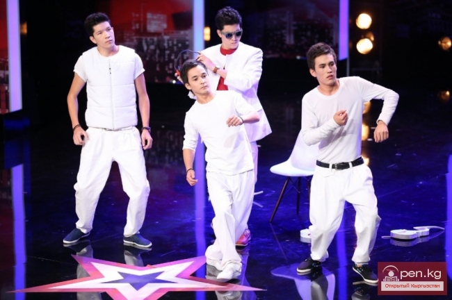 Атай Омурзаков и группа Тумар КР на Das Supertalent 2014