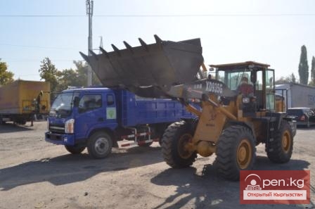 Церемония передачи техники заповеднику