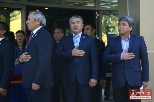 17 октября 2014 года в аэропорту “Манас” прошло торжественное мероприятие, посвященное 17 летию со дня образования Государственного предприятия “Аэронавигация” при МТиК КР