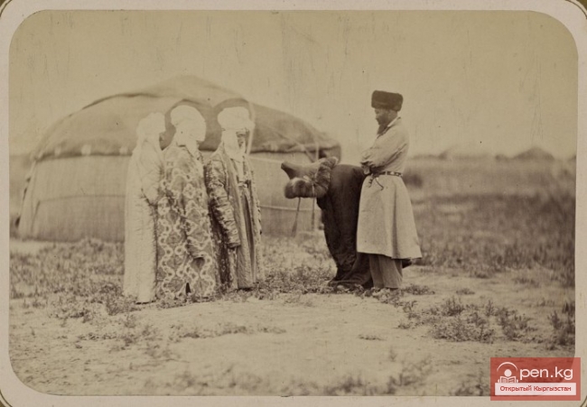 Локализация родоплеменных групп киргизов