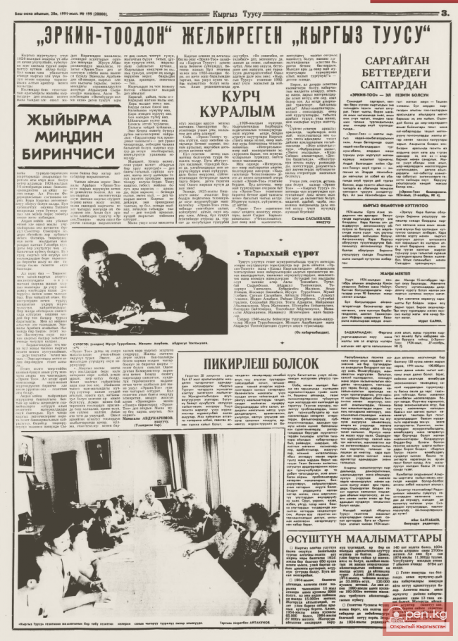 Формирование и развитие движения рабочих и сельских корреспондентов в Кыргызстане