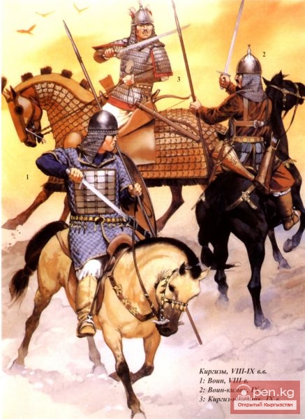 Восточный Тянь-Шань, Притяньшанье и  Прииртышье - историческая и генеалогическая связь с киргизскими племенами