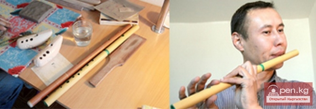 Духовые кыргызские музыкальные инструменты