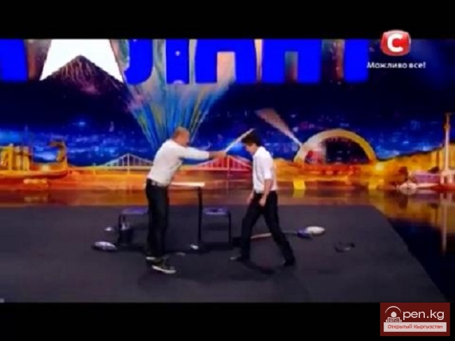 Кыргызский баатыр Азамат Бараков