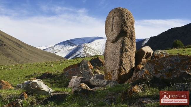 Скульптуры древних тюрков