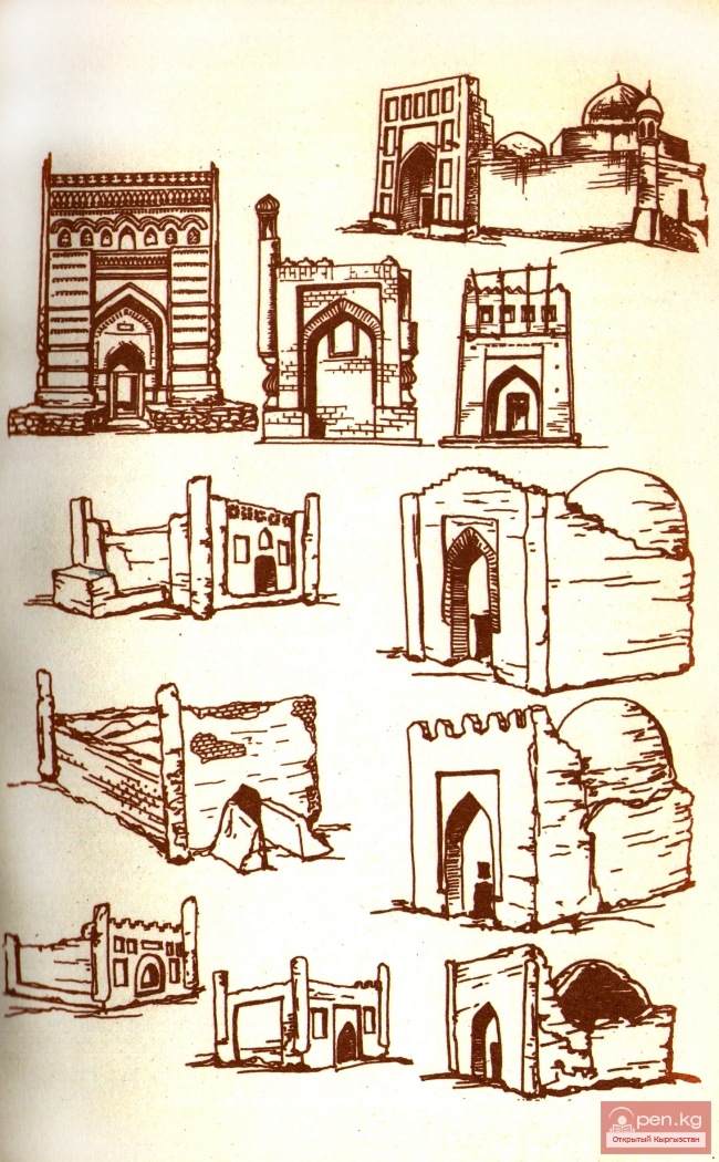 Кыргызские мавзолеи и гумбезы