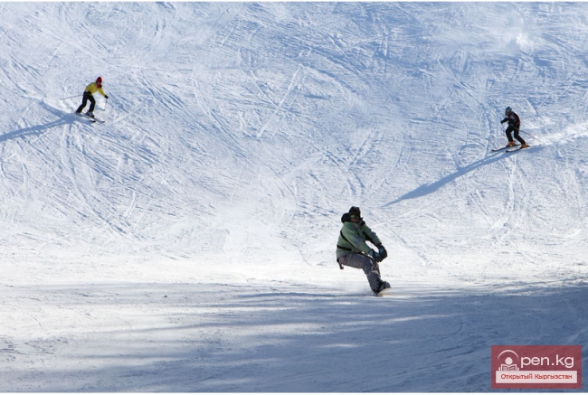 В Кок-Жангаке открылась новая горнолыжная база