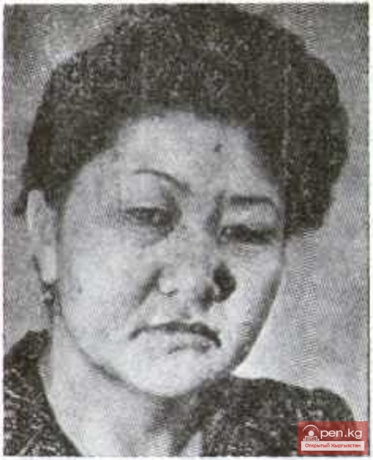 Поэт Алымкан Дегенбаева