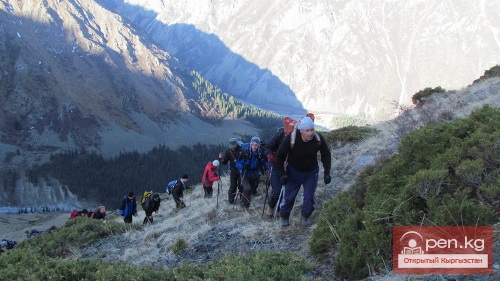 В ущелье Ала-Арча пройдет бишкекский открытый чемпионат по альпинизму