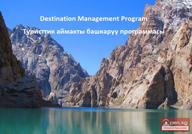 Программа управления туристической местностью
