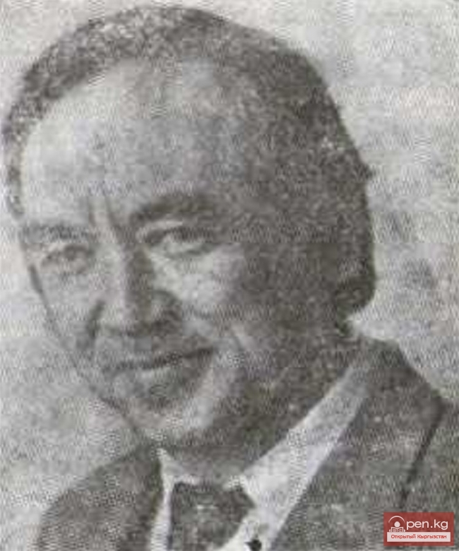 Прозаик Кенеш Джусупов