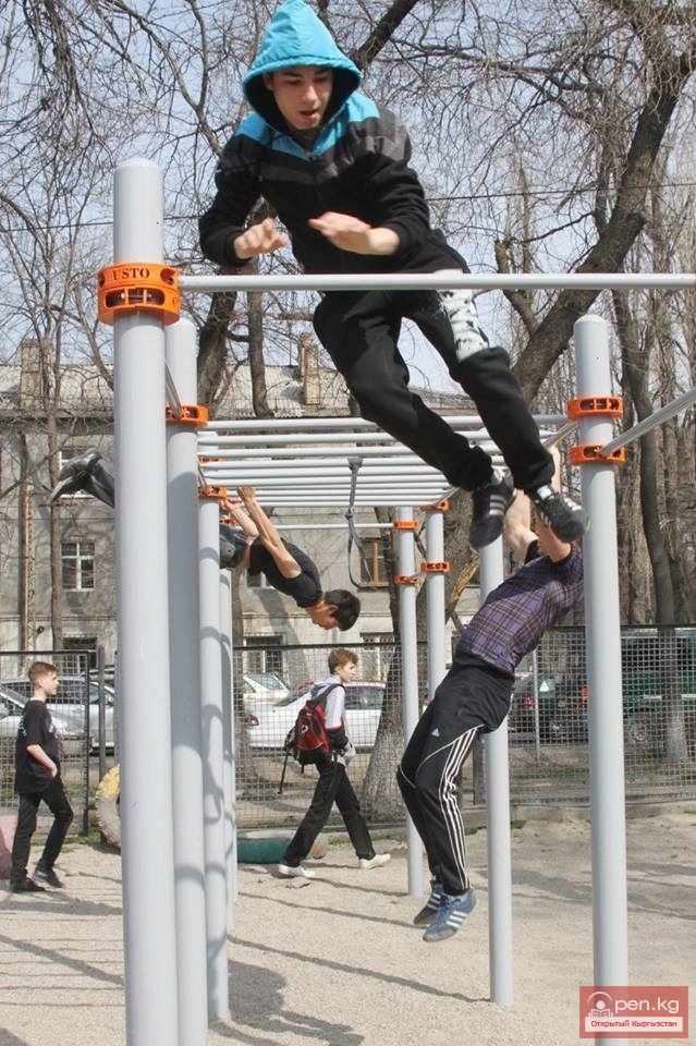 Спортплощадка для Street Workout