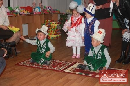 Состоялись фестивали детских садов на джайлоо