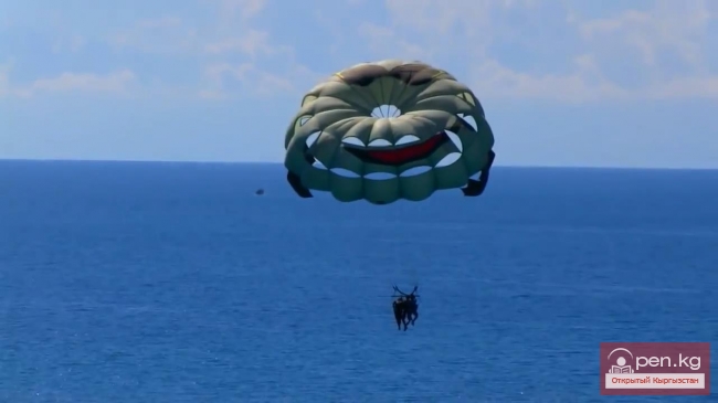 Иссык - Куль -  самое красивое озеро Центральной Азии