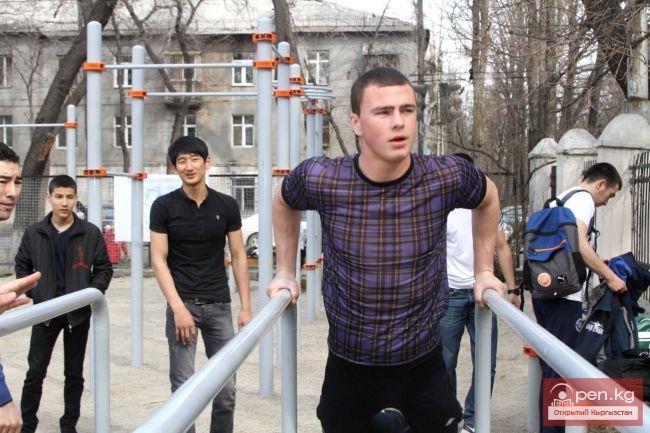 Спортплощадка для Street Workout