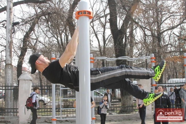 Спортплощадка для Street Workout